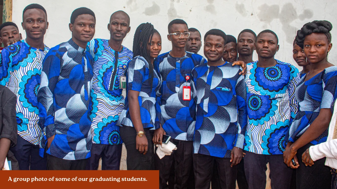 Bible college graduating students