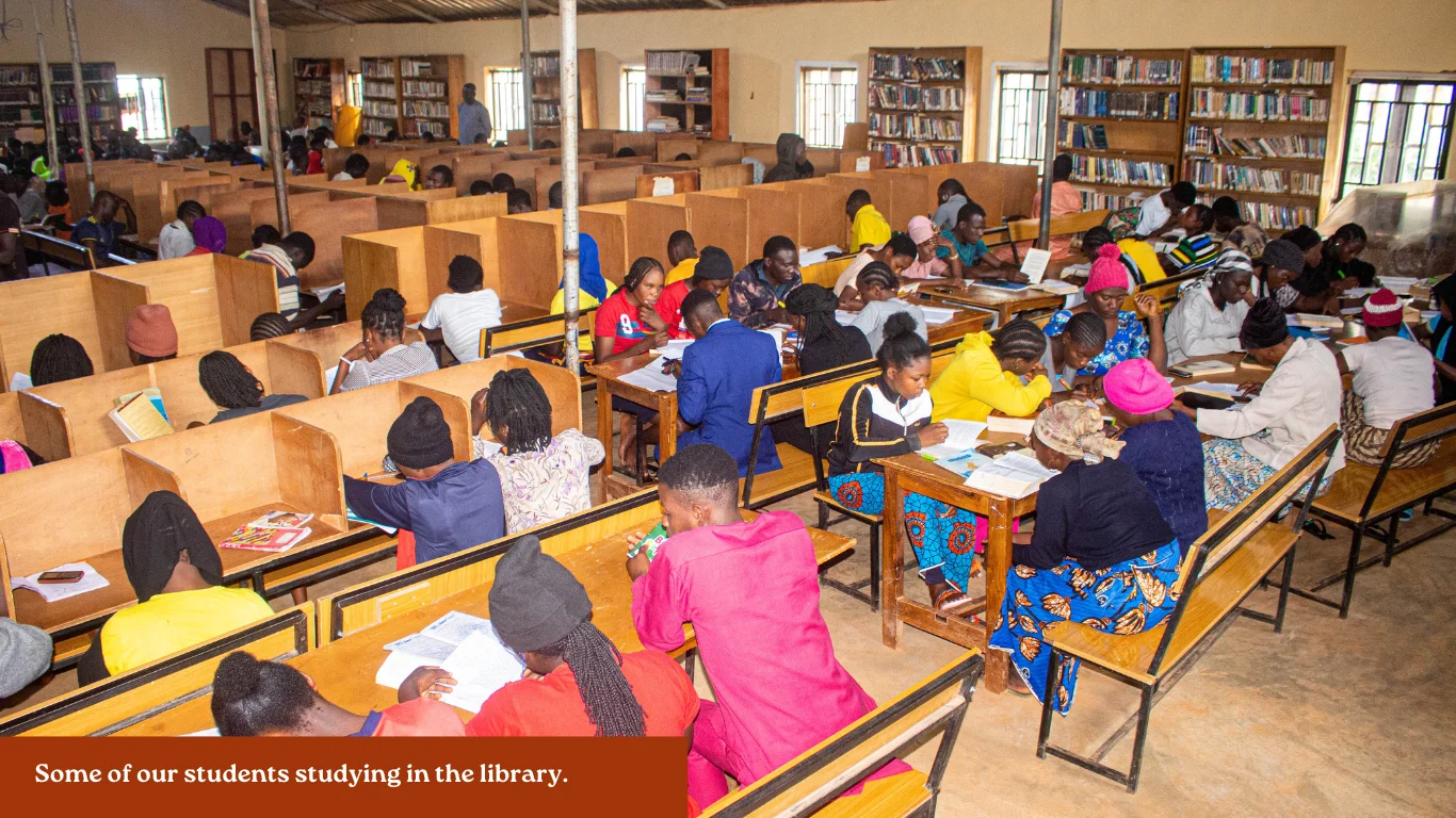 CFI Students in the Library